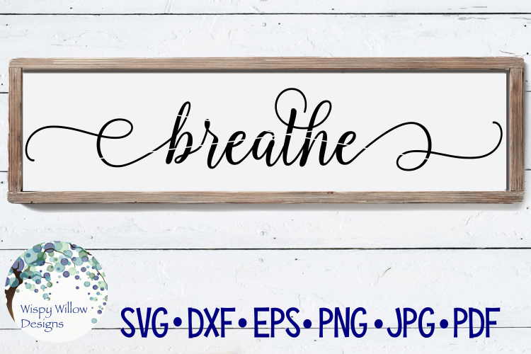 Breathe Sign SVG
