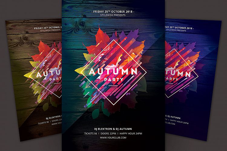 Autumn Party Flyer