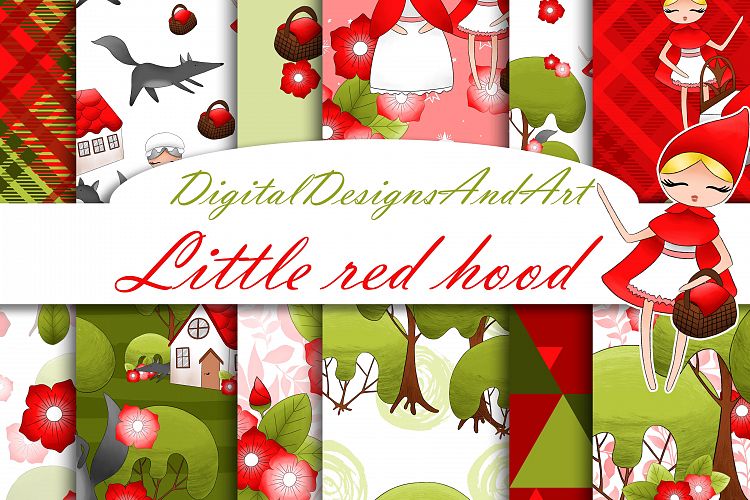 Little red riding hood pattern