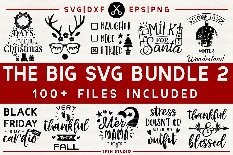 Limited Time Offer - SVG Bundle - 100 for $5