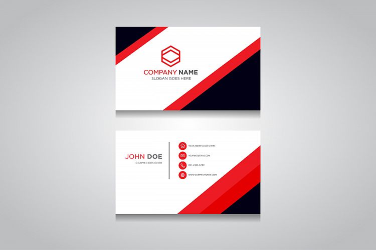 Business Card Template. creative business card