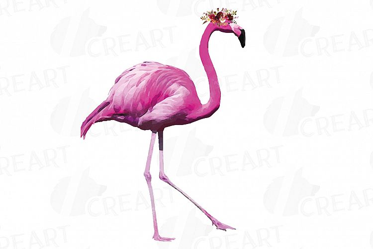 bright flamingo clipart bright flamingo clipart