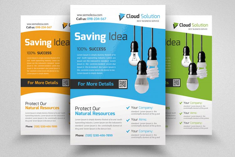 Save Energy Idea Flyer