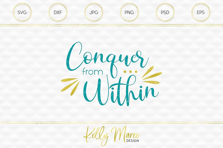 Conquer From Within SVG File