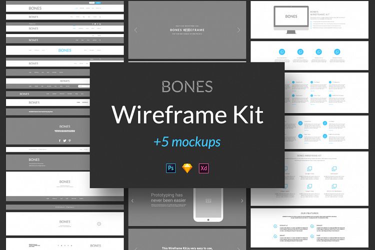 Bones Wireframe Kit