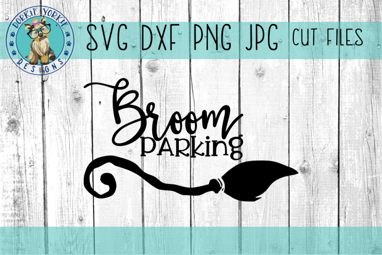 Broom Parking - Halloween - Witch - SVG Cut file