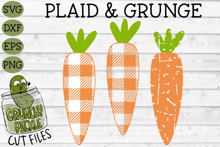 Free Svgs Download Plaid Grunge Carrot Easter Spring Svg Cut File Free Design Resources