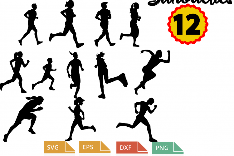running Svg Cutting Files ,running jogging tshirt, Cricut, Silhouette, be strong on the way svg, she do it is strong eps, 12 silhouette