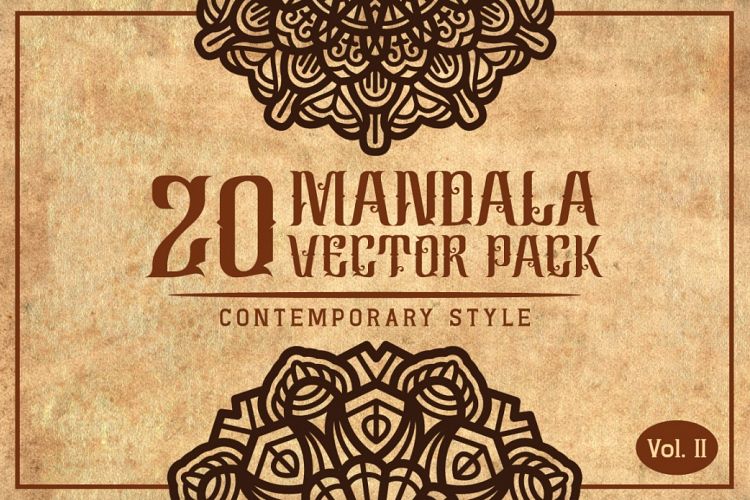 Mandala (Contemporary Style) Vol. II Font