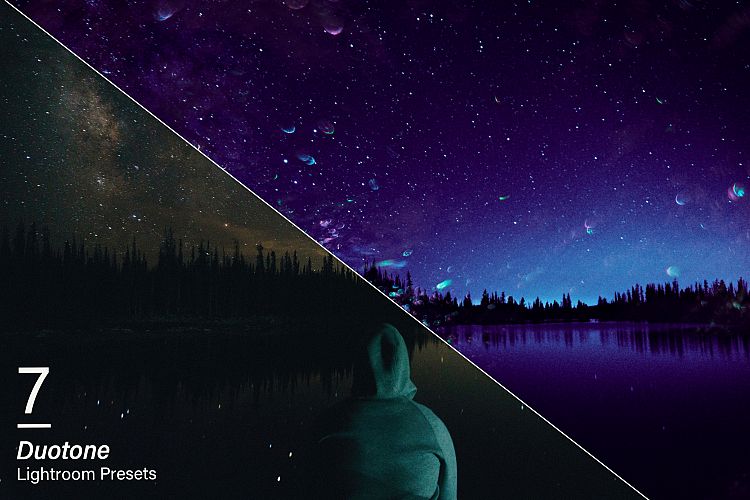 7 Duotone Lightroom Presets