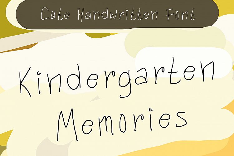 Kindergarten Memories