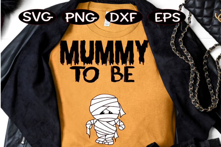 Mummy to be SVG, Maternity SVG, Halloween