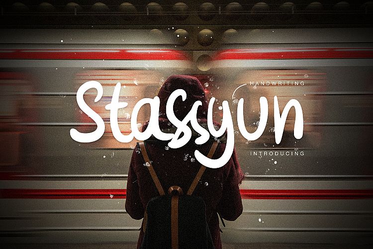 Stassyun Handwriting Font