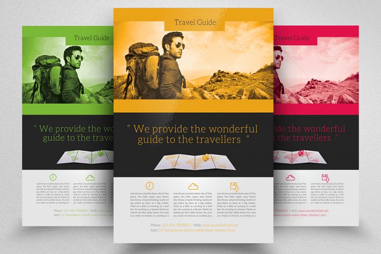 Tour Travel Flyer Template