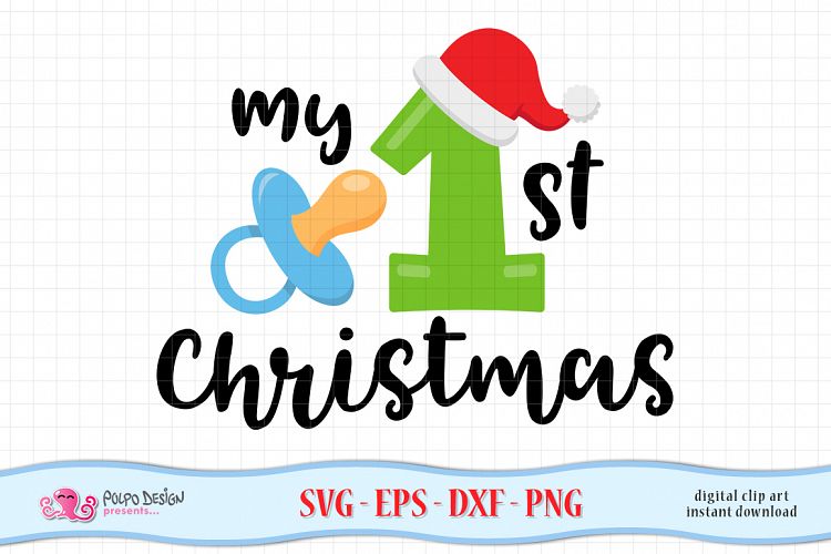 My first Christmas SVG