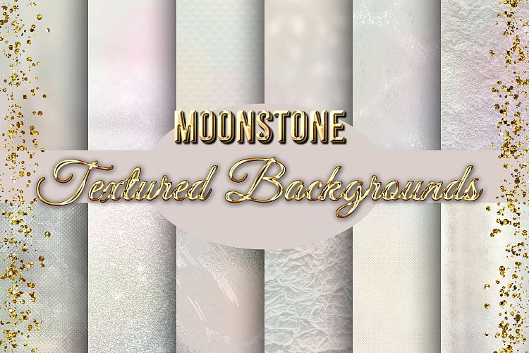 Shimmering Moonstone Textured Backgrounds