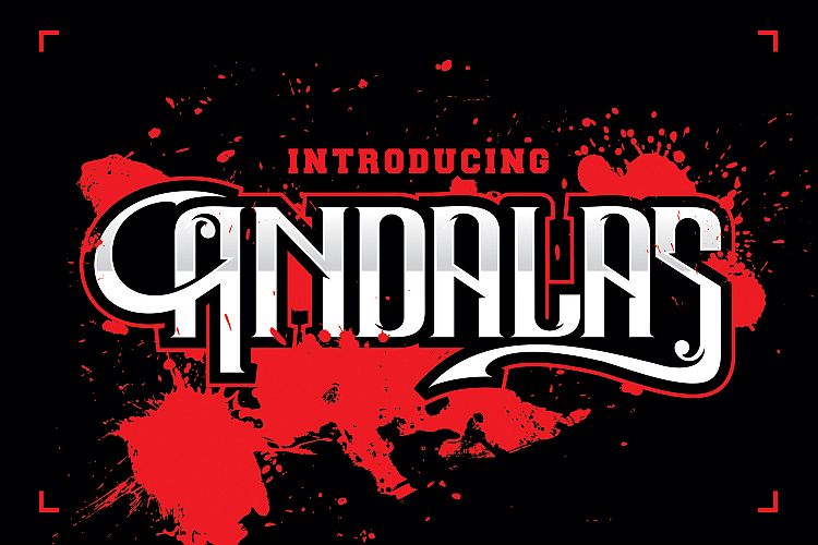 Andalas Display Font