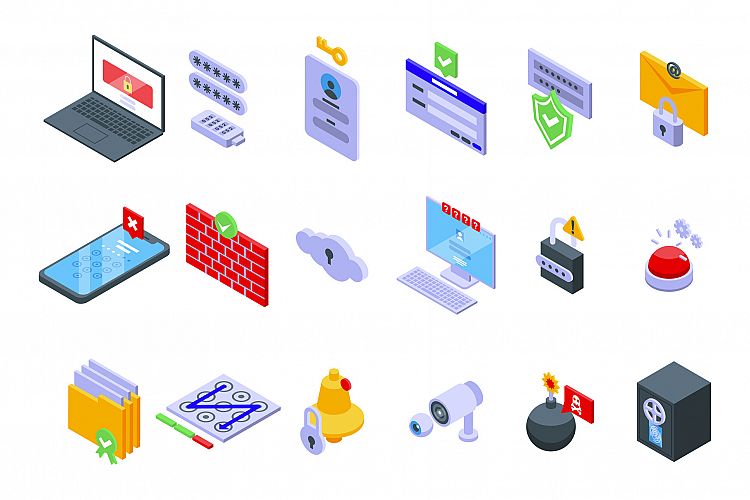 Cyber Security Icons Image 22