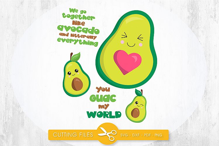 You Gauc My World cutting files svg, dxf, pdf, eps included - cut files for cricut and silhouette - Cutting Files SG