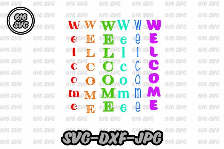 Welcome Sign SVG