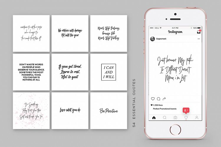 54 Instagram Essential Quotes Vol. 4