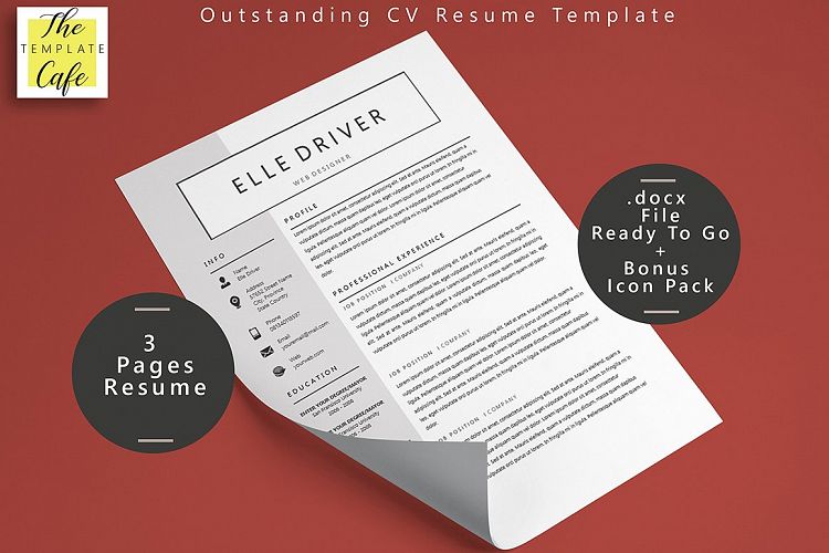 Simple Elegant MS Word Resume Template