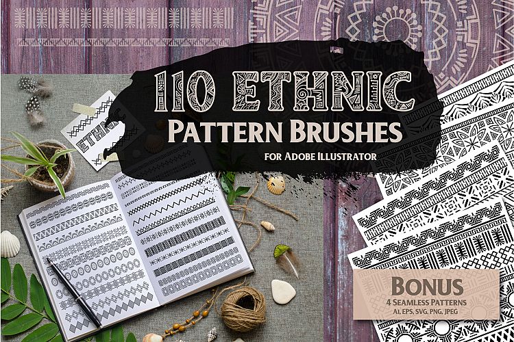 Ethnic Pattern Brushes