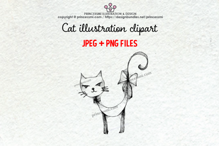 CAT illustration clipart 