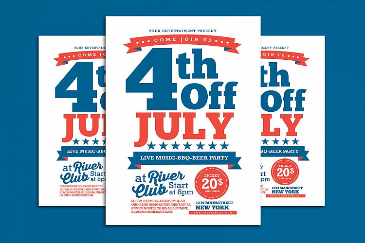 4th Of July Flyer