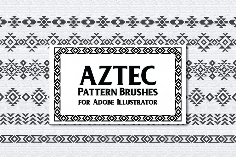 Aztec Pattern Brushes