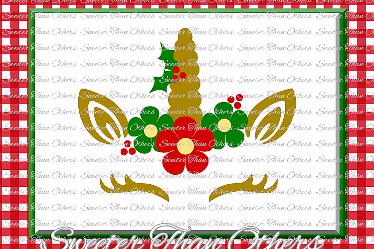 Christmas Svg, Unicorn Svg, Christmas Unicorn svg