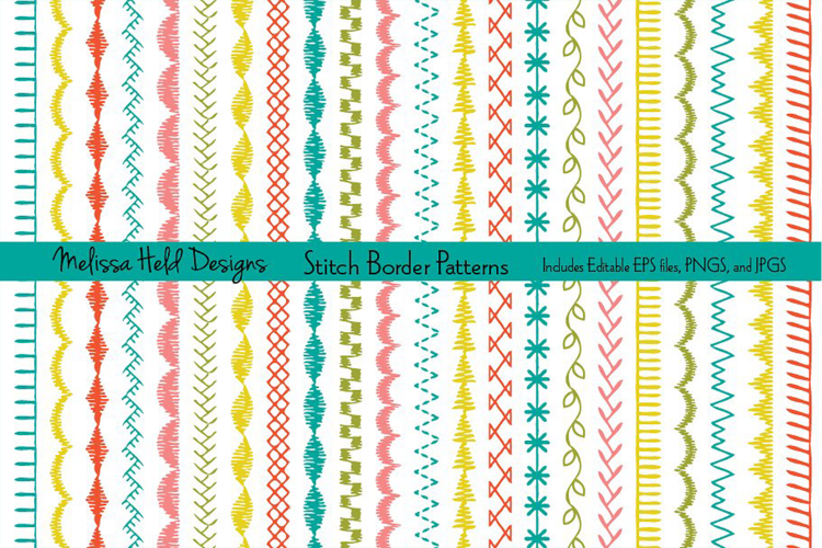 Stitched Border Patterns