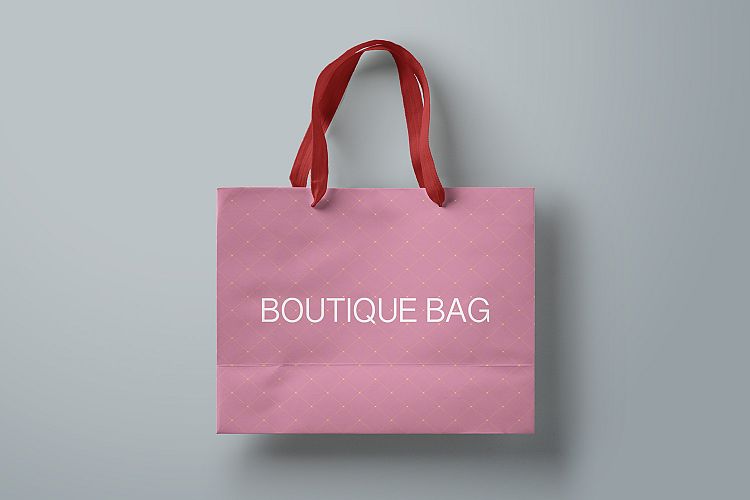 Boutique shopping bag