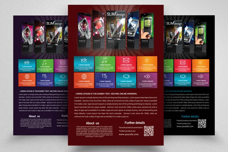 Mobile Promotion Flyer Template