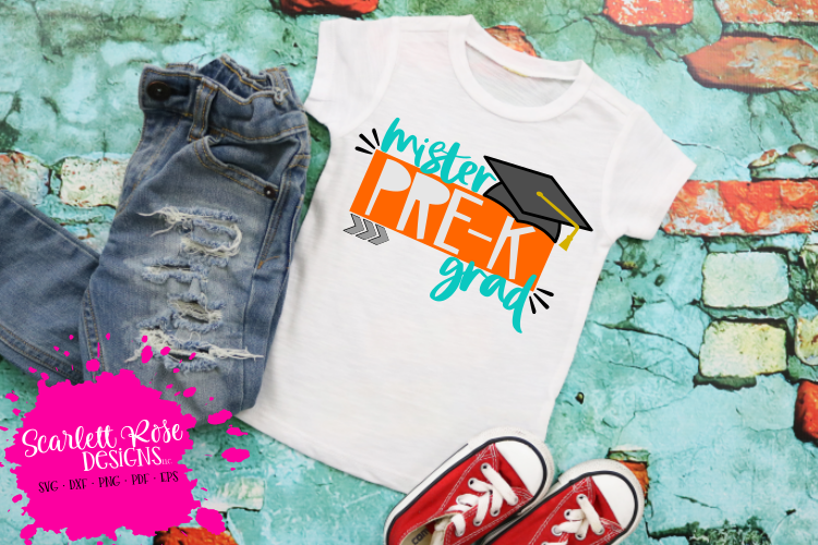 Mister Pre-K Grad - Boy SVG