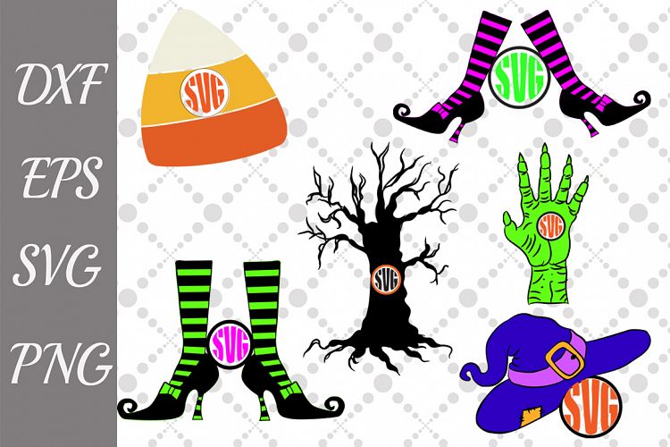 Halloween Monogram Svg, HALLOWEEN BUNDLE, Halloween Svg