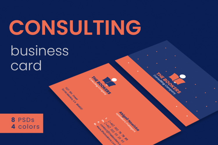 Consulting Business Cards