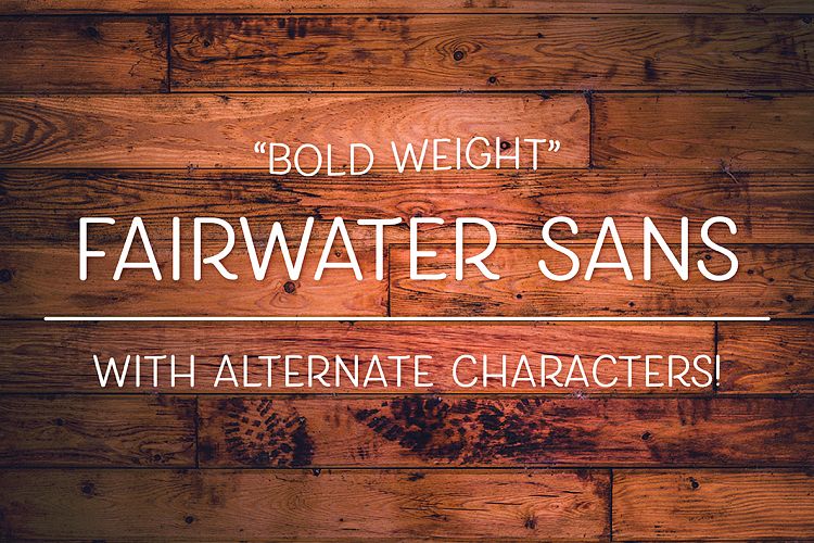 Fairwater Sans Bold