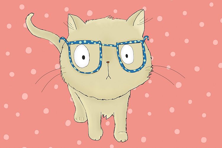 Cat with Glasses