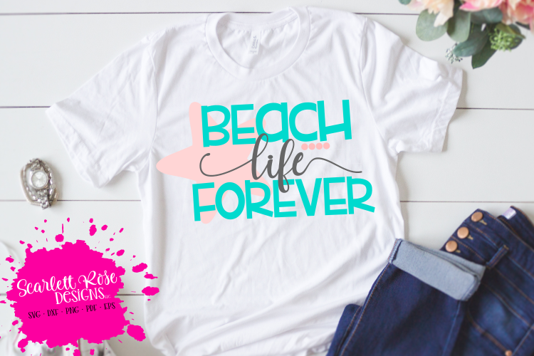 Beach Life Forever SVG