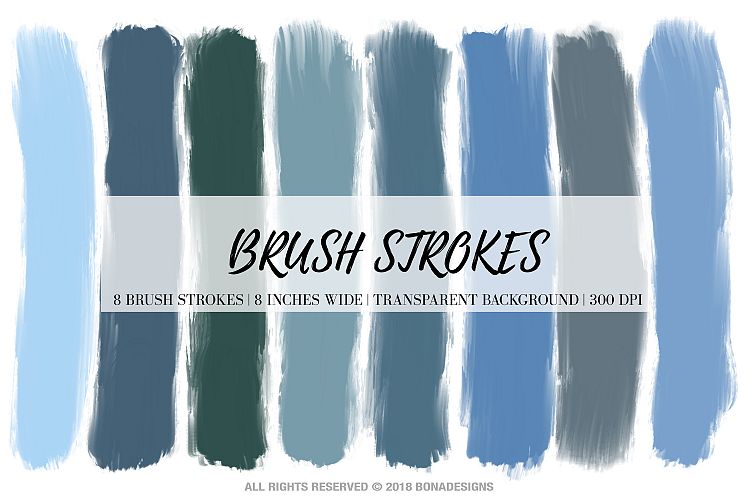 Brush Strokes, Digital Brush Strokes