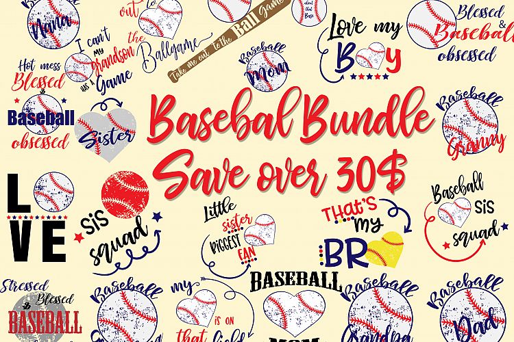 Baseball Bundle Svg