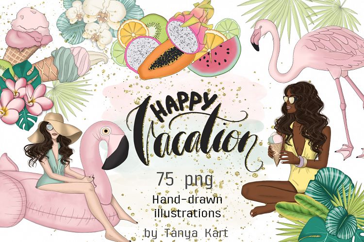 Happy Vacation Summer Design Kit