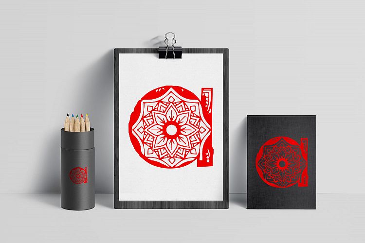 Wonderful Mandala Alphabet