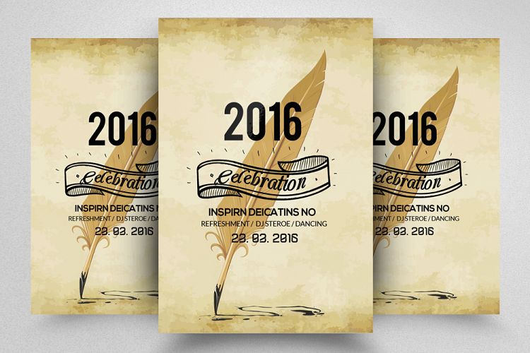 Happy New Year Flyer