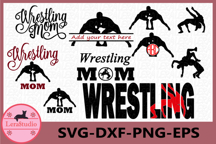 Download Wrestling SVG, Wrestling Mom svg, Wrestling Monogram svg