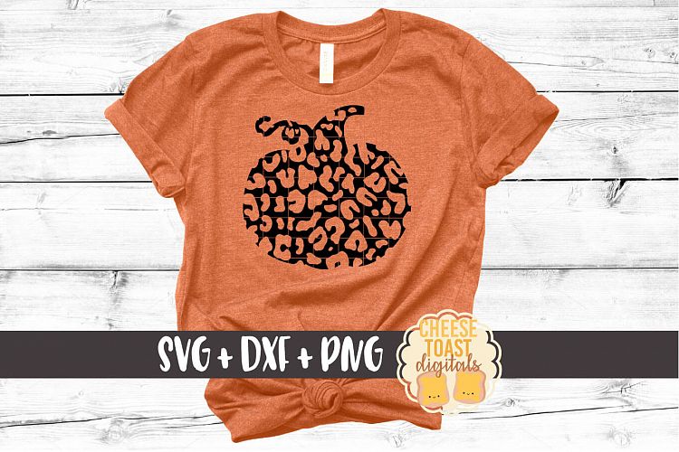 Leopard Print Pumpkin - Fall SVG File - Pumpkin SVG