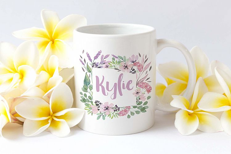 Frangipani Mug Mockup