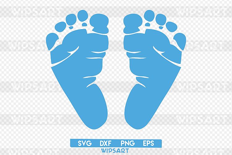 Free Free 91 Silhouette Baby Feet Svg SVG PNG EPS DXF File