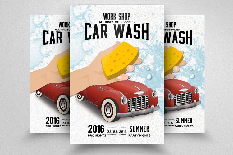 Car Wash Service Flyer